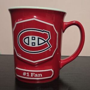Authentic NHL Montreal Canadien Fan Coffee Mug